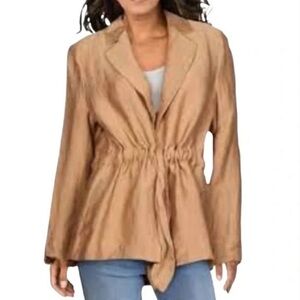 Scotch & Soda Raffia Town Paradise Social Tie
Front Jacket Blazer Linen blend